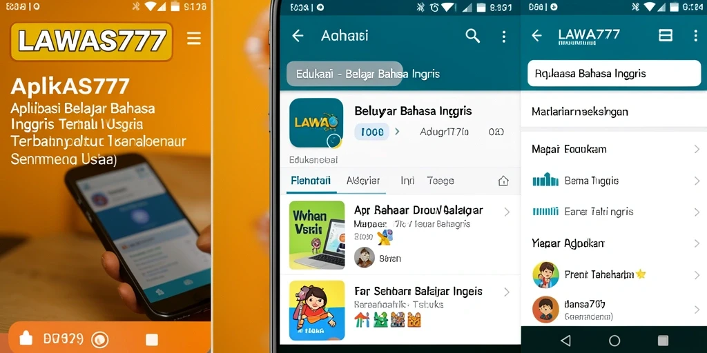Tampilan antarmuka LAWAS777 yang menarik untuk belajar Bahasa Inggris.